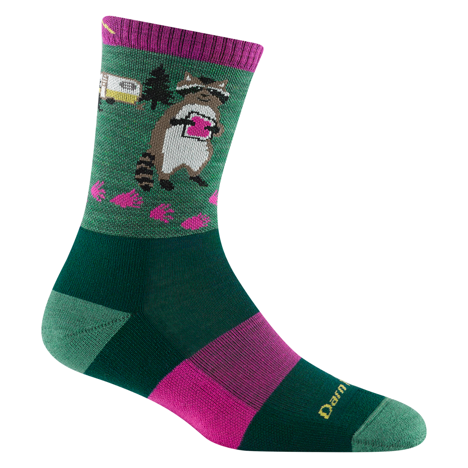 Damen Critter Club Micro Crew leichte Wandersocke