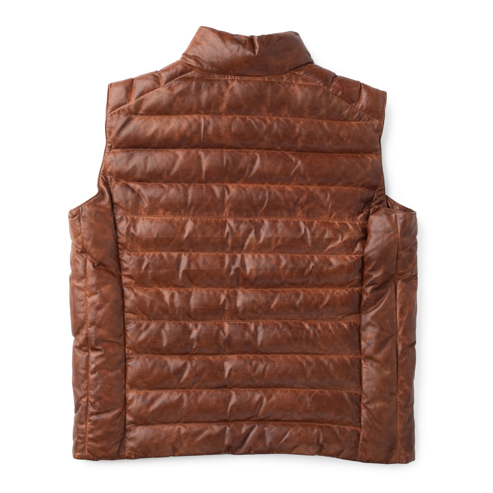 Elk Horn Lambskin Puffer Vest