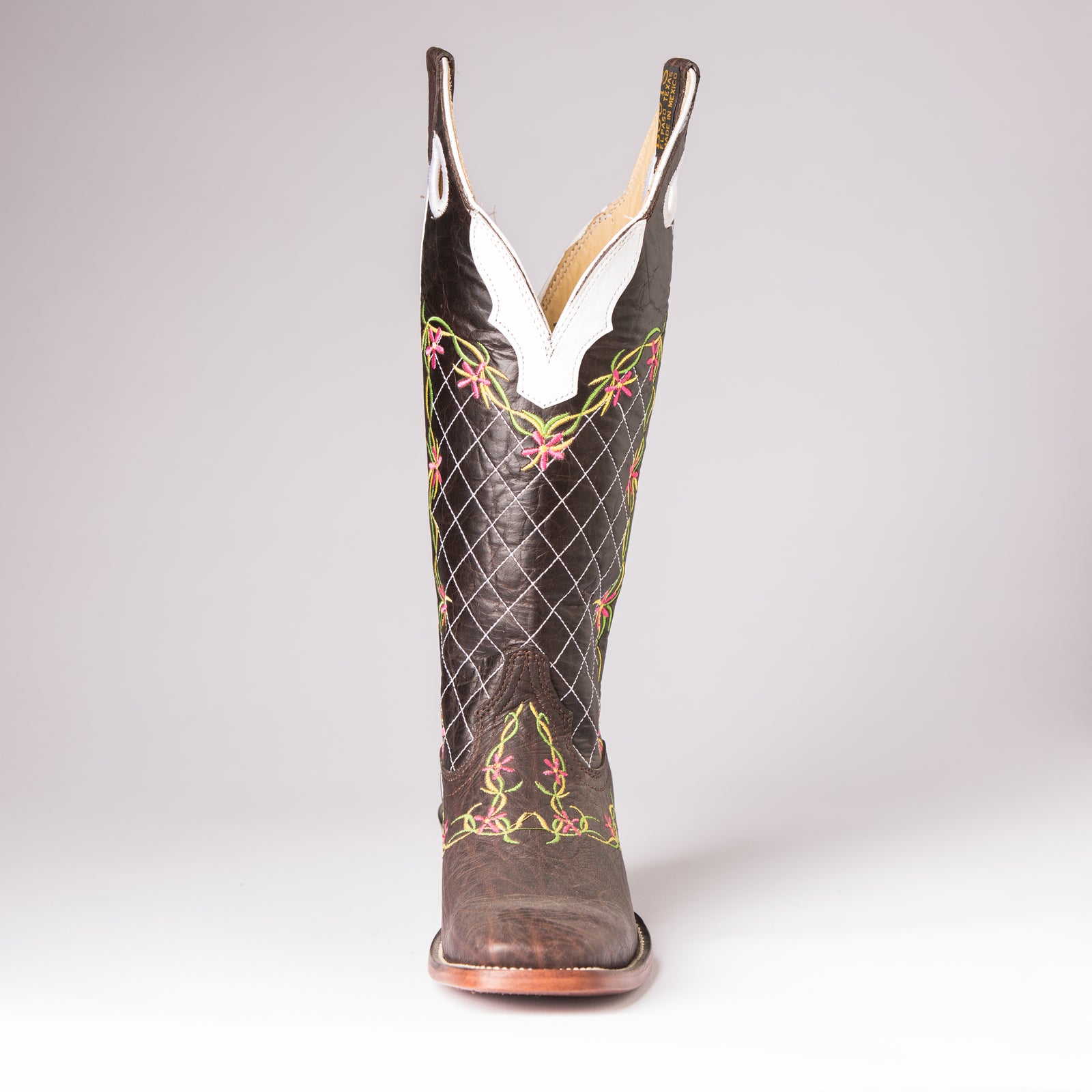 Hondo embroidered Brown Pull-up