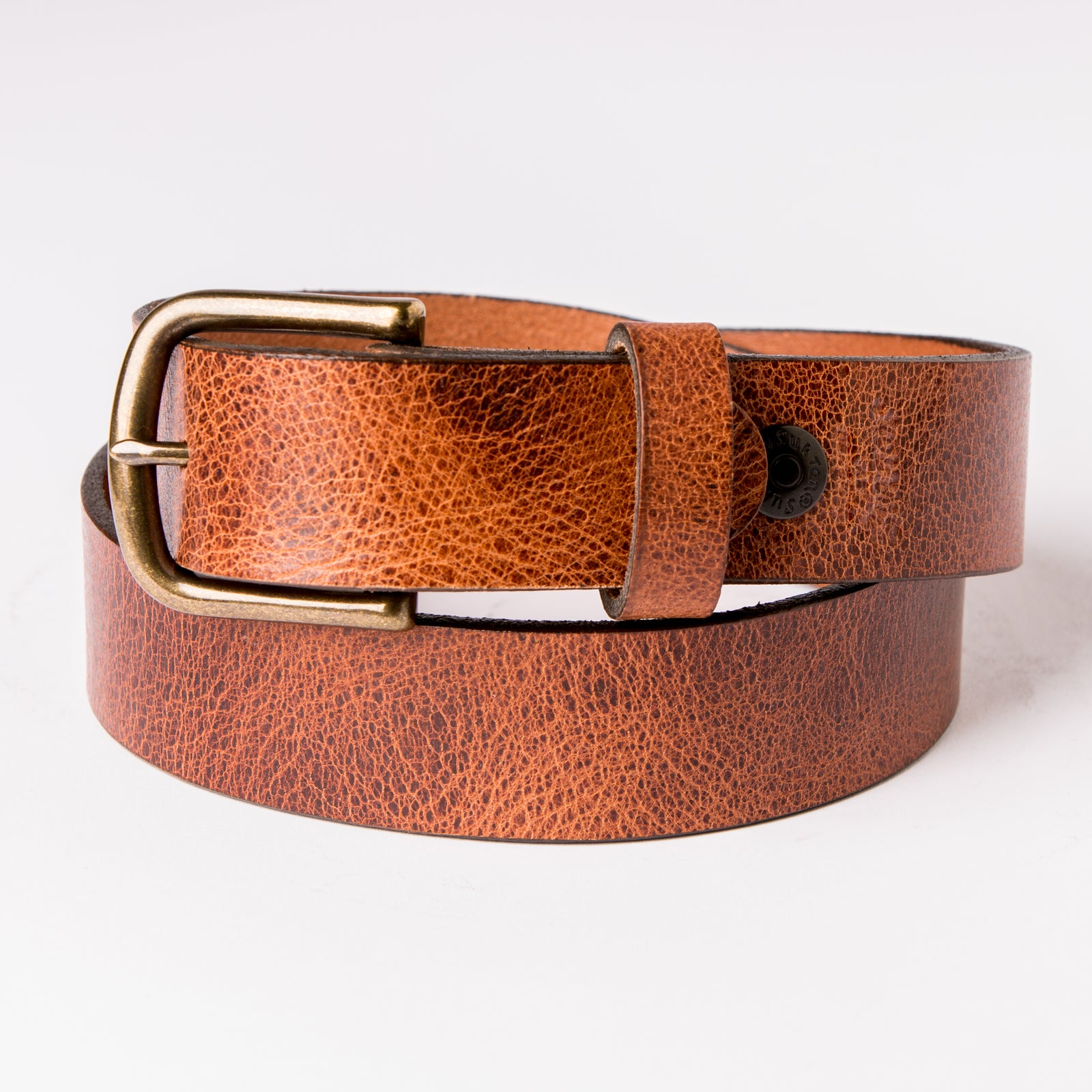 Ceinture Buffalo 1,5" sur Tan