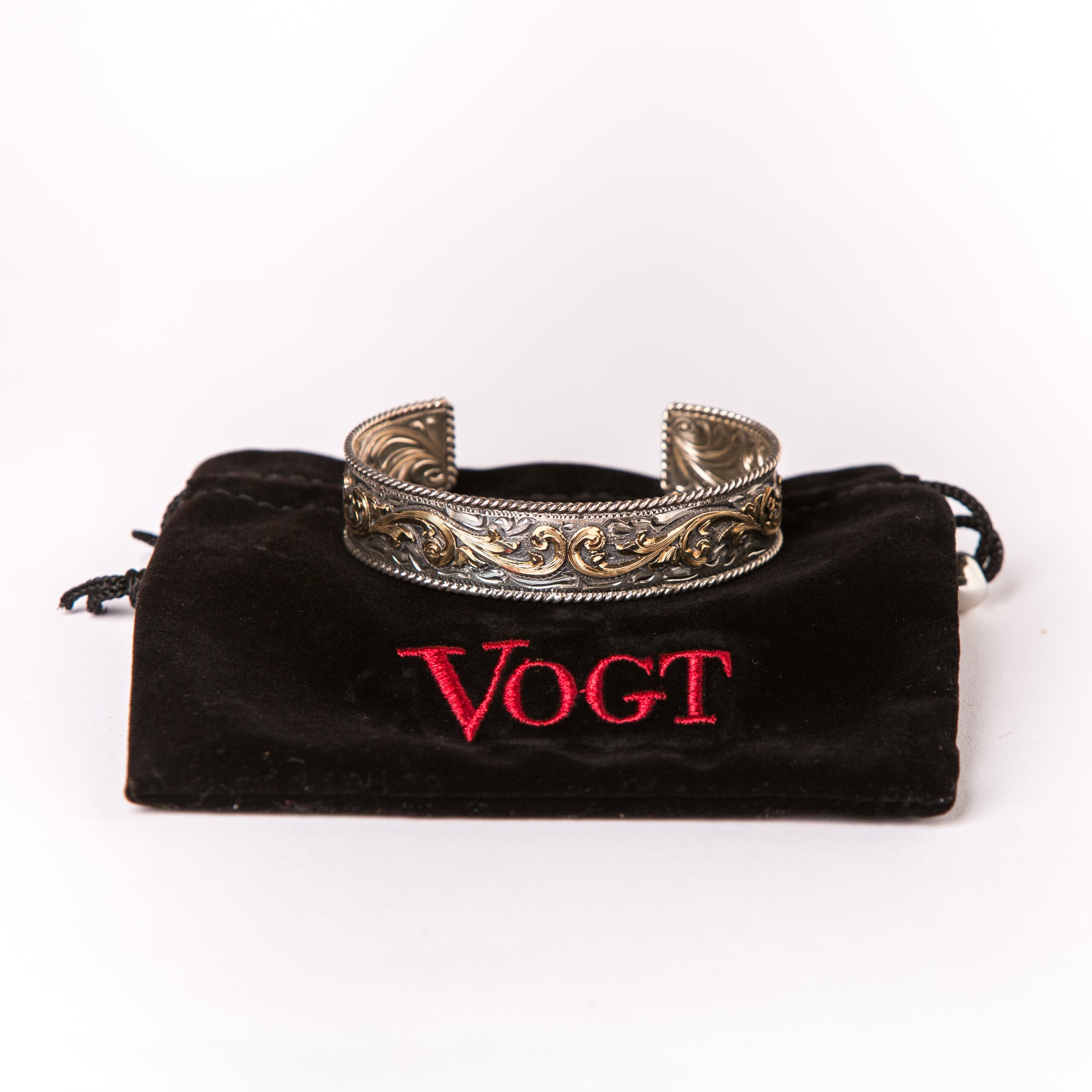 Vogt Sterling Silver And Gold Bracelet