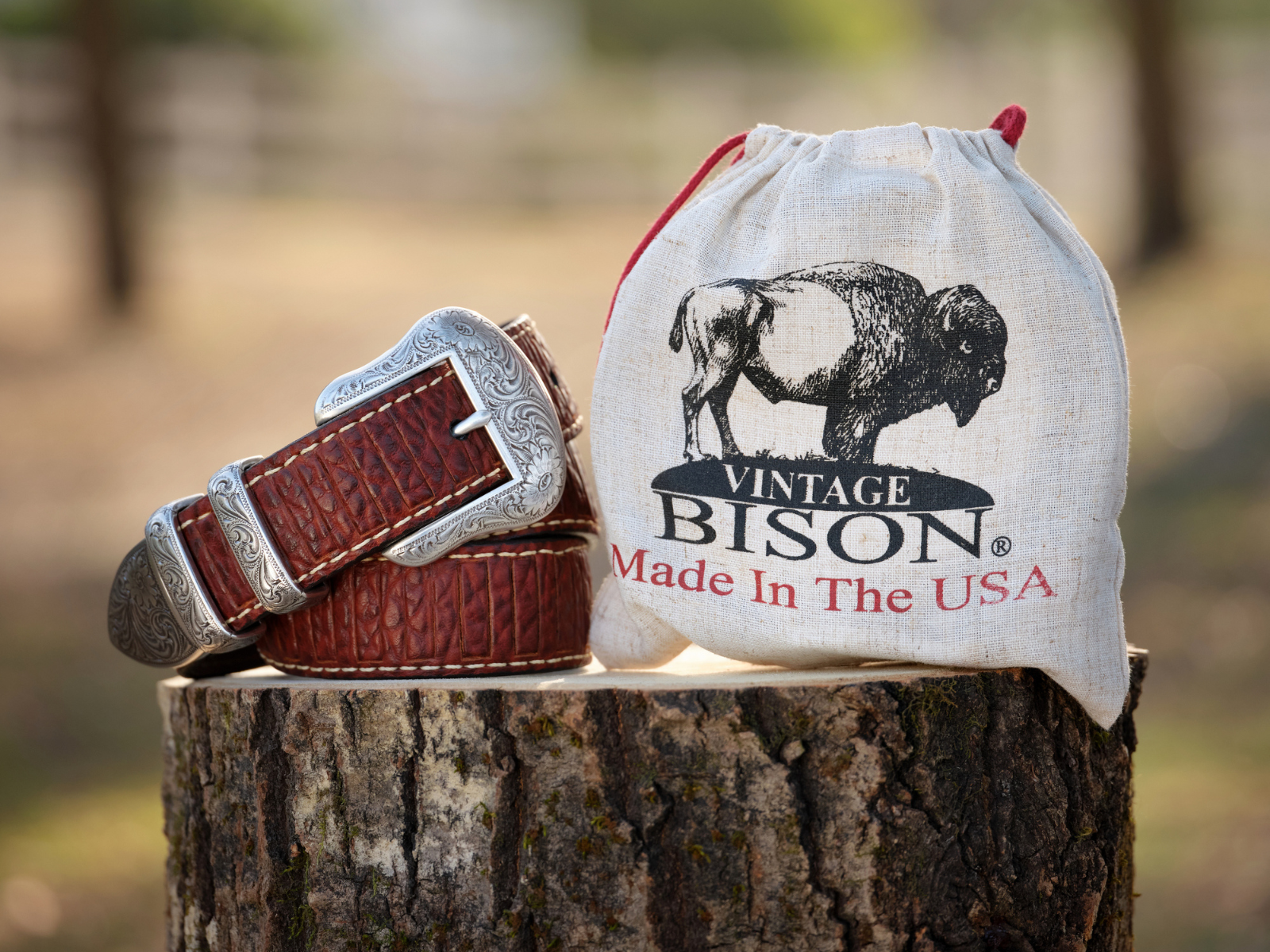 Vintage Bison Belts