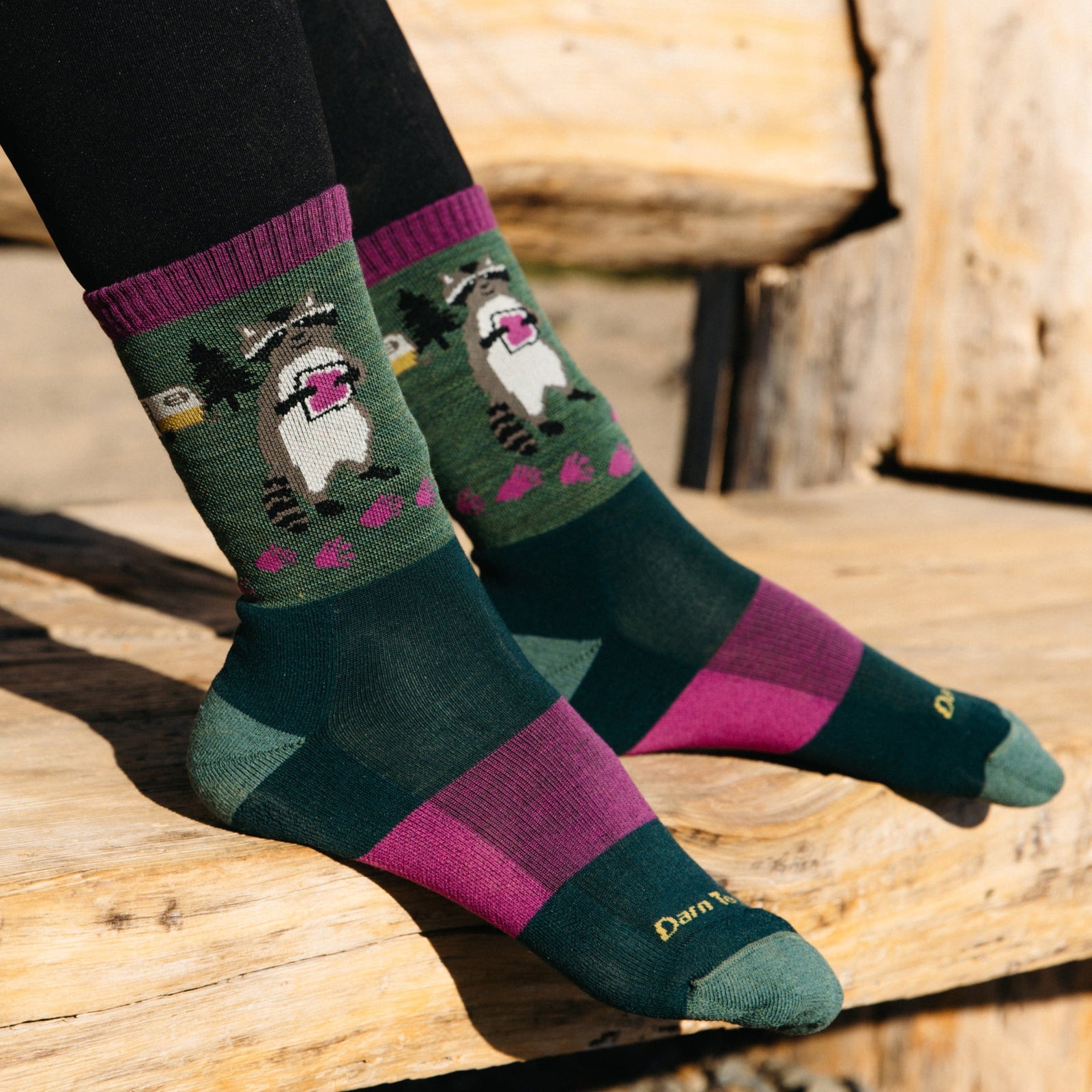 Damen Critter Club Micro Crew leichte Wandersocke