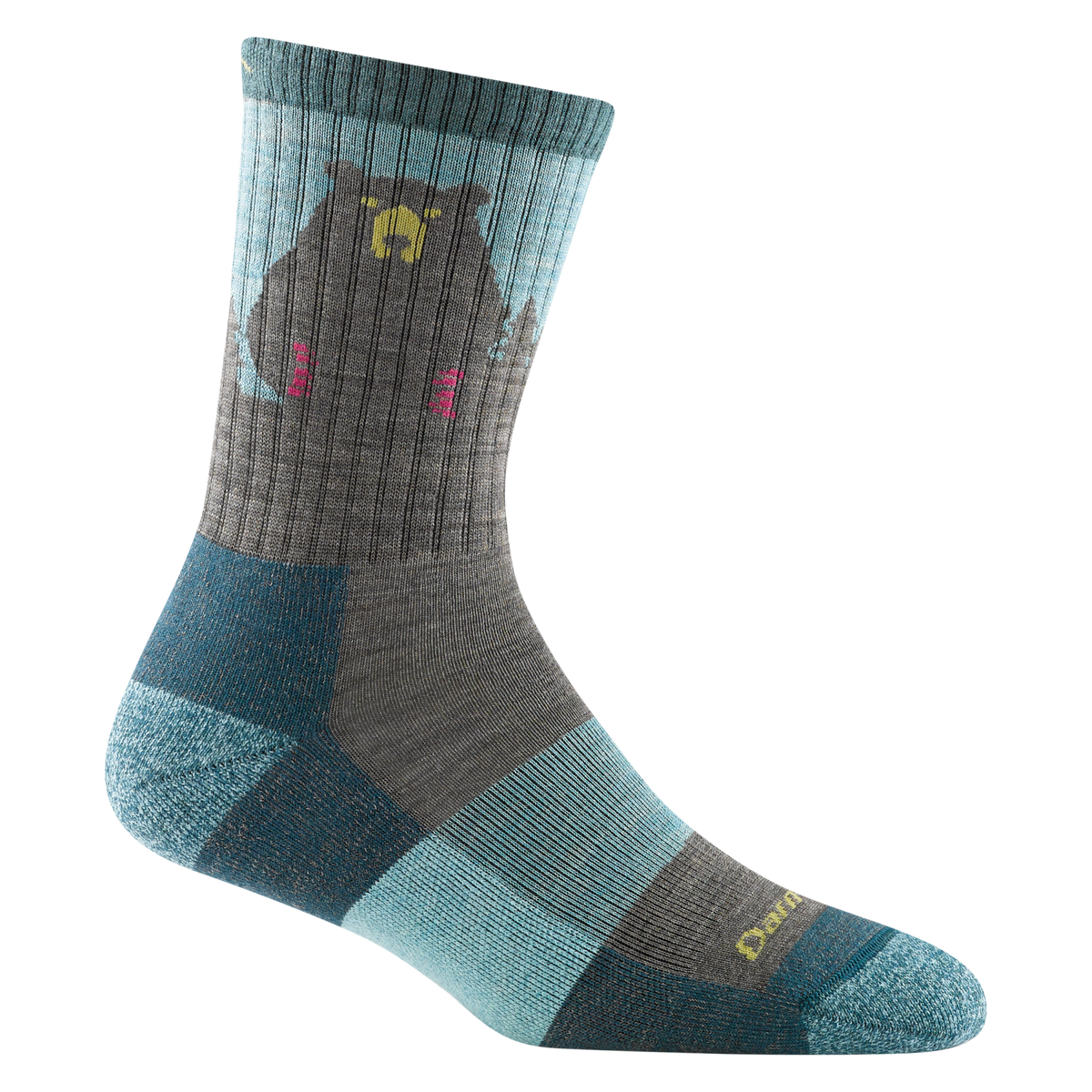 Women&#39;s Bear Town Micro Crew Lightweight Hiking Sock