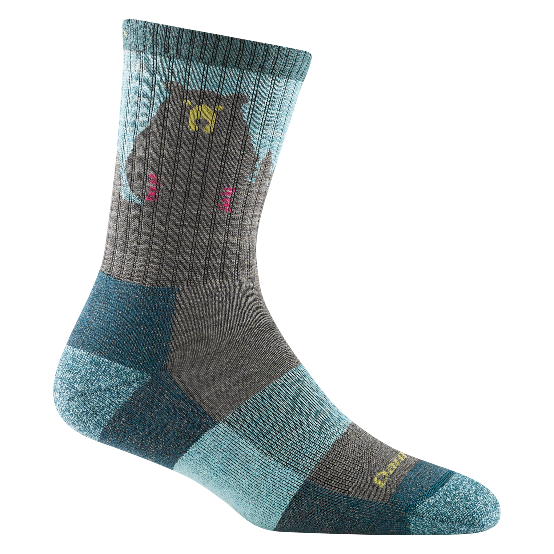 Women's Bear Town Micro Crew Lightweight Hiking Sock