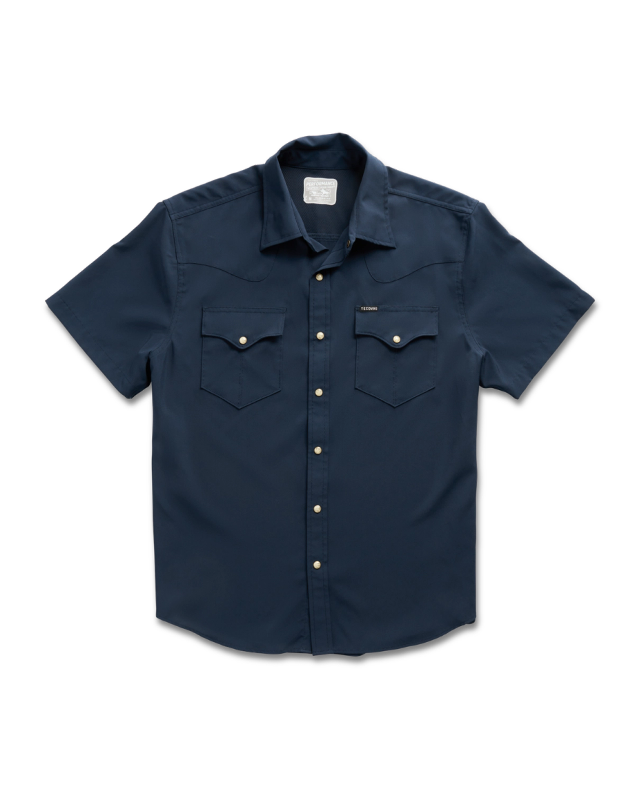 Men's Performance Western Short Sleeve Pearl Snap