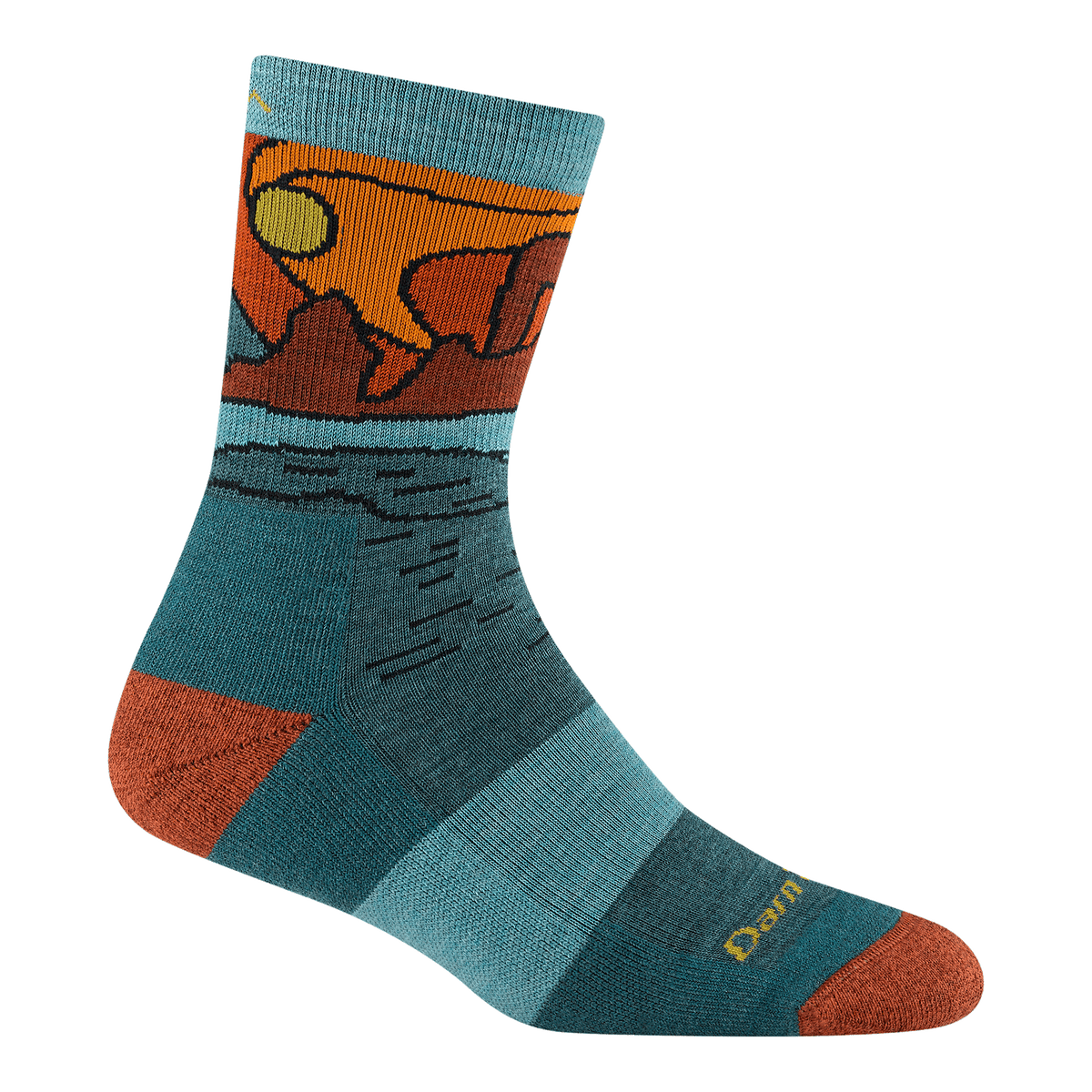 Damen Celeste Micro Crew Midweight Wandersocken