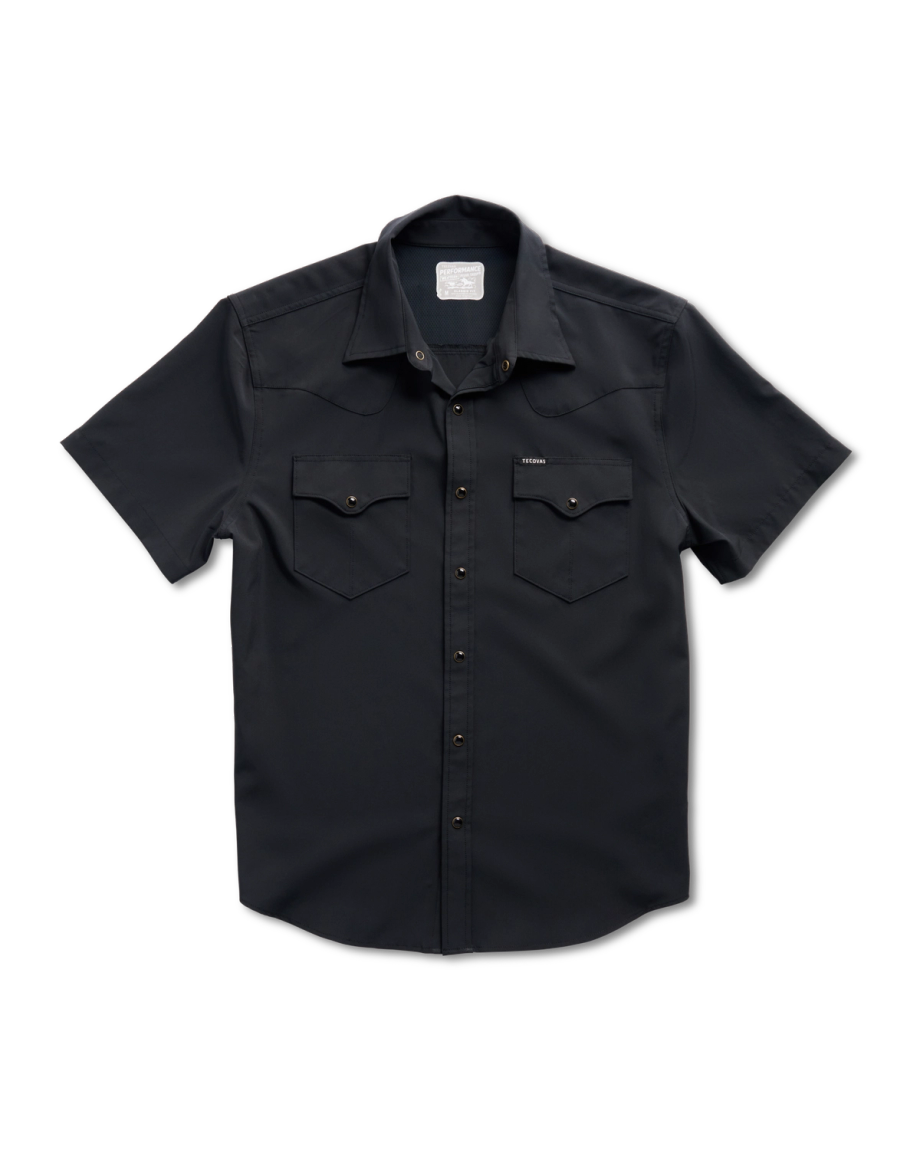 Men's Performance Western Short Sleeve Pearl Snap