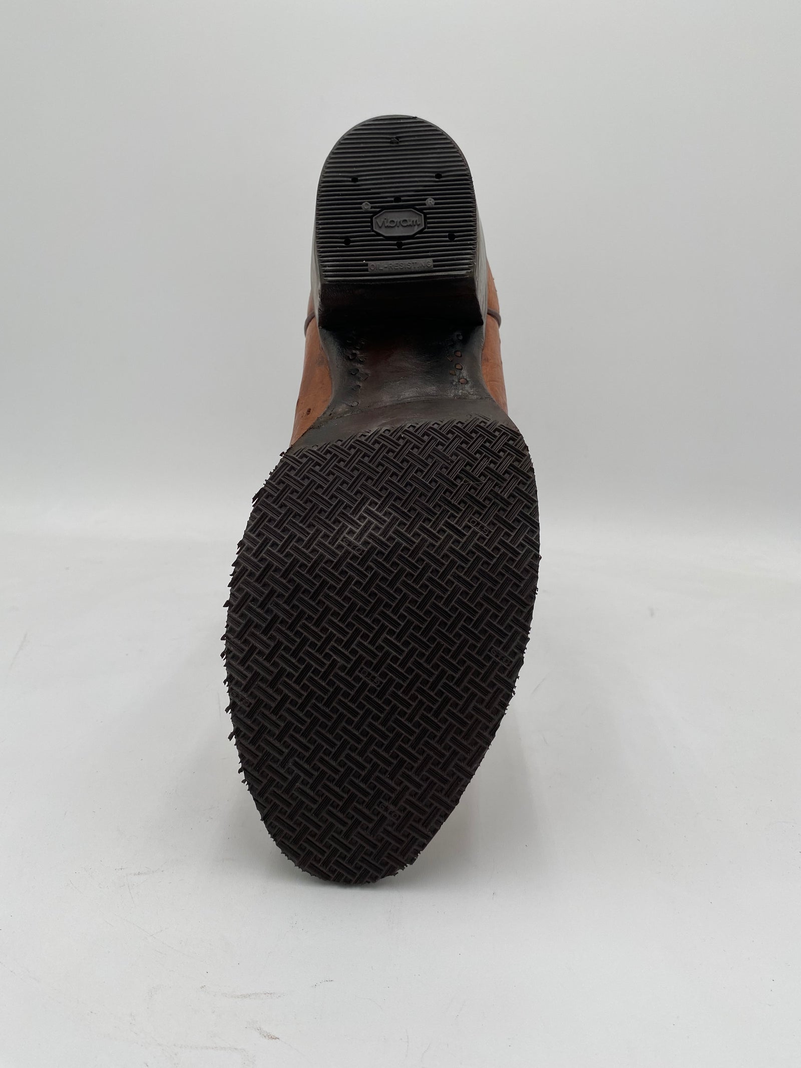 Tony Lama Smooth Ostrich 9D