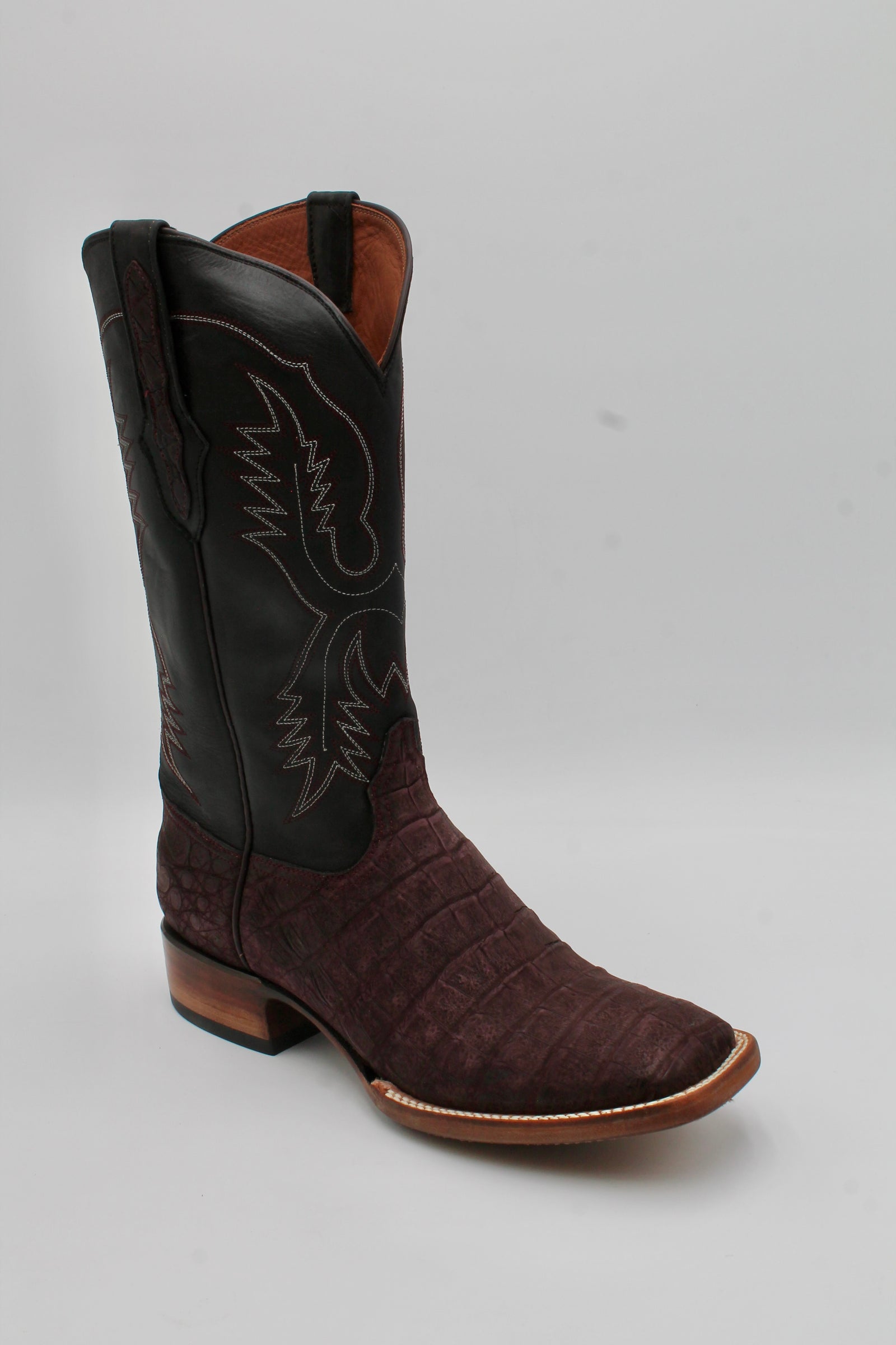 Black Jack Sueded Caiman Belly 9.5D