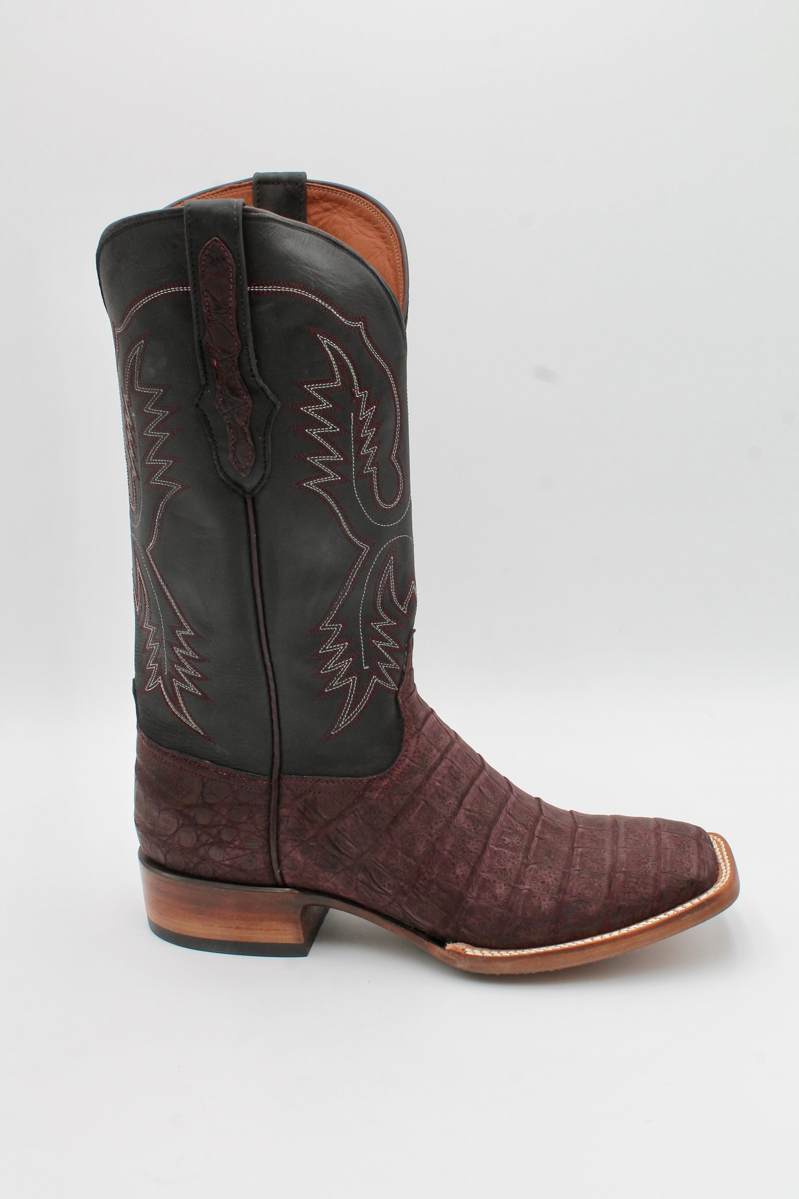 Black Jack Sueded Caiman Belly 9.5D