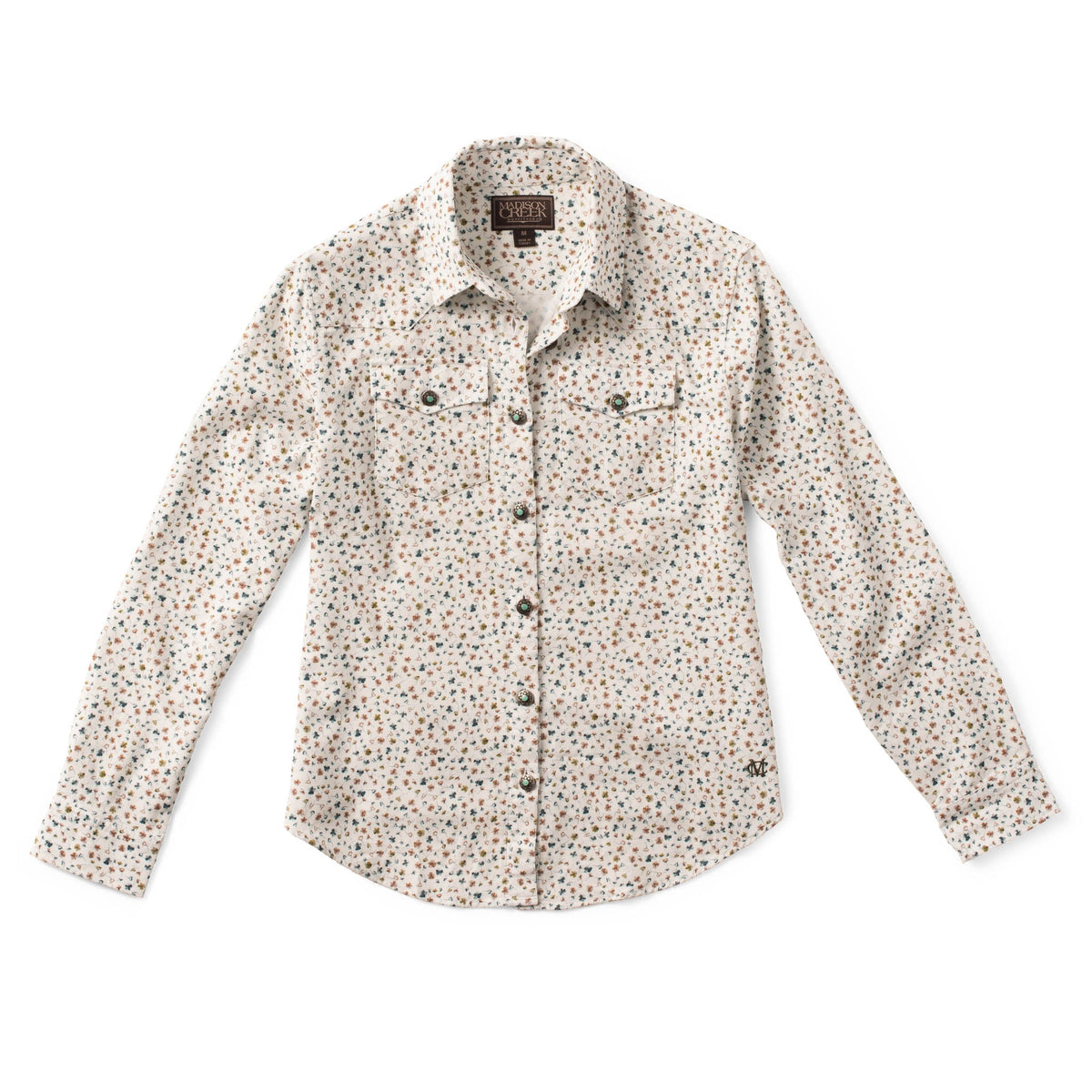 Gail Floral Corduroy Shirt