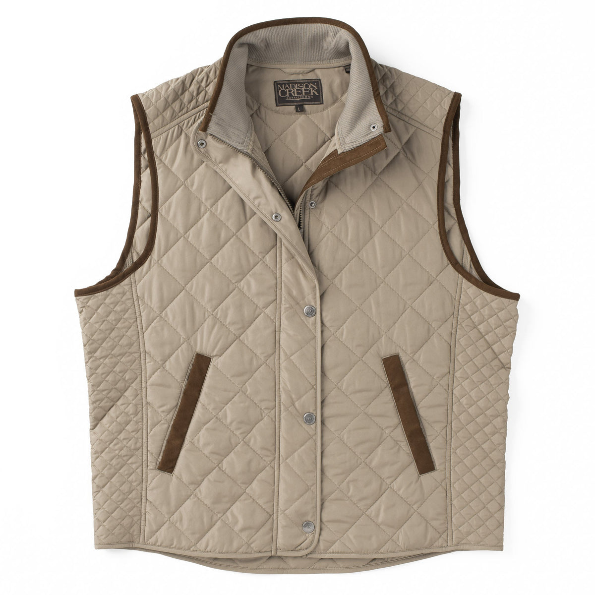 Greenville Diamond Quilted Nylon Vest