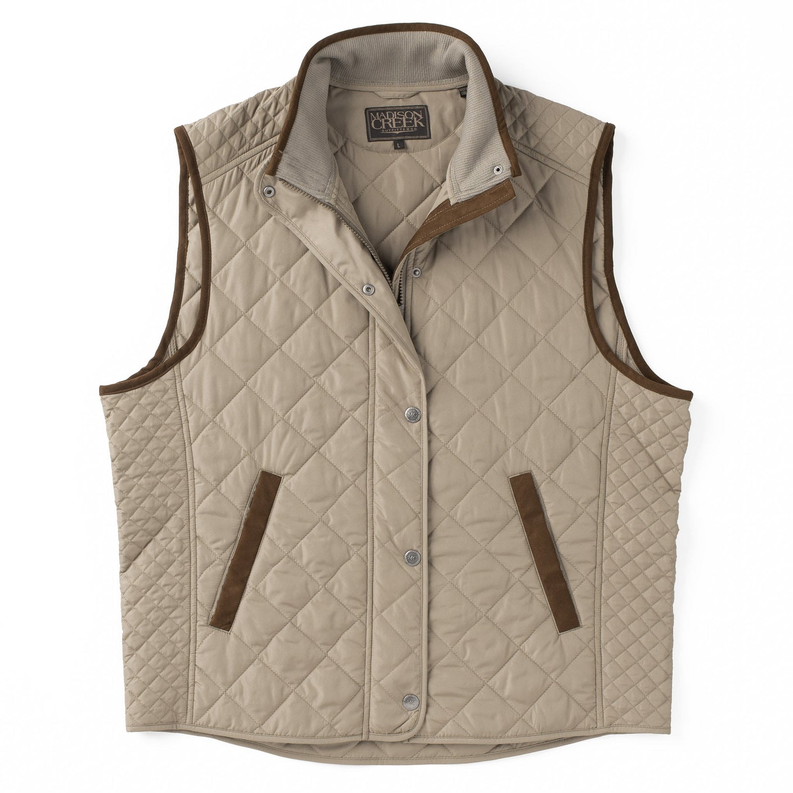 Greenville Diamond Quilted Nylon Vest