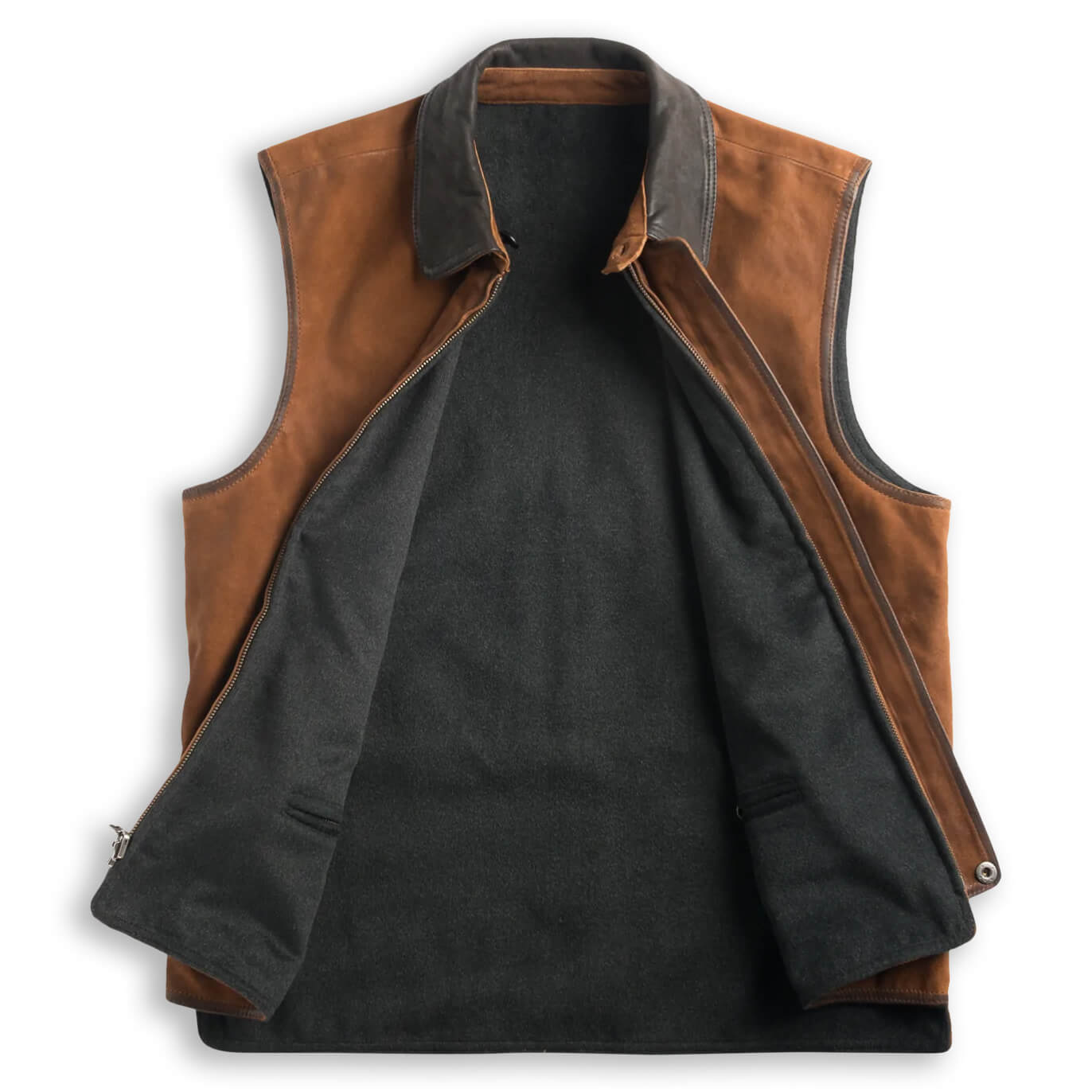 Madison Creek Memphis Reversible Leather Vest - Carter's Boots and