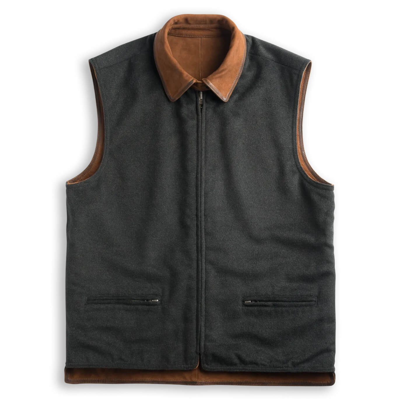 Madison Creek Memphis Reversible Leather Vest