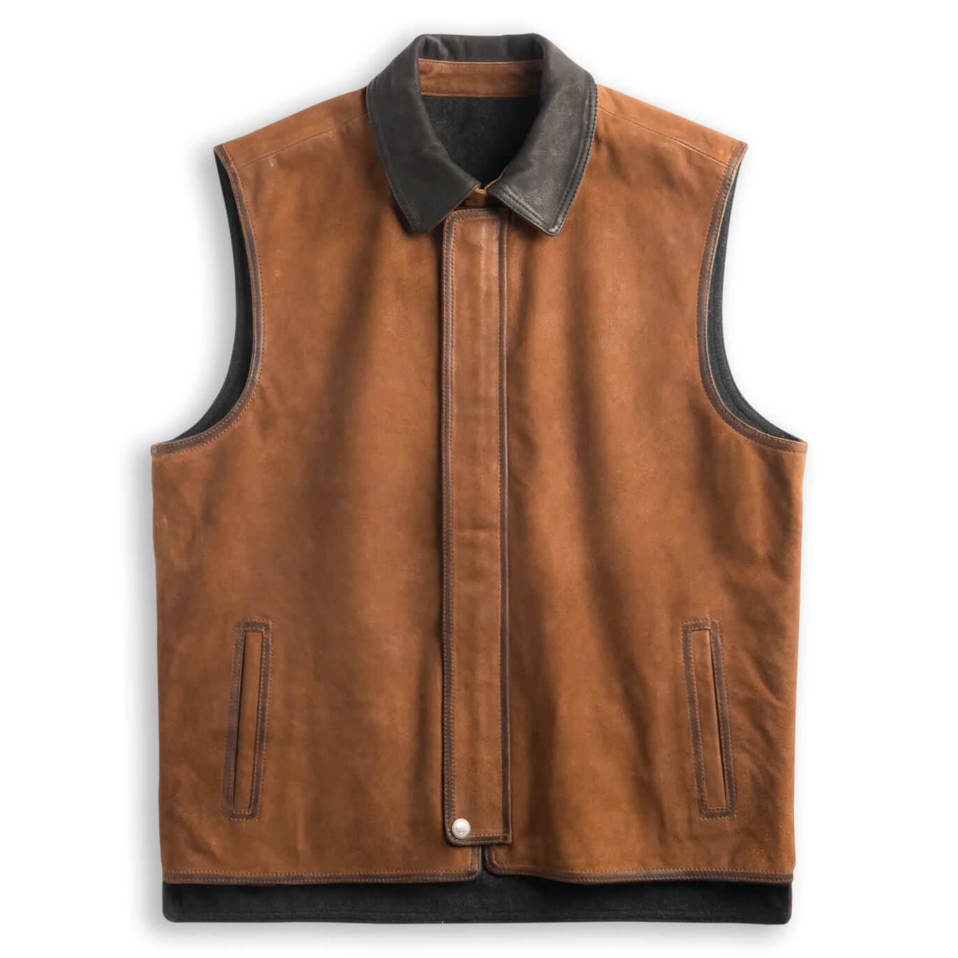 Madison Creek Memphis Reversible Leather Vest - Carter's Boots and