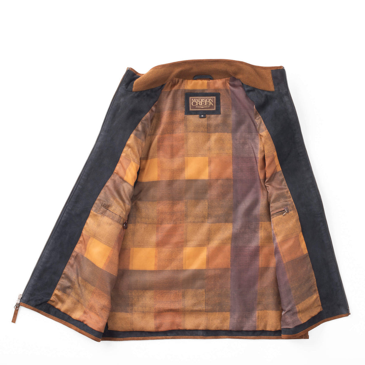 RIDGELAND QUILTED GOAT SUEDE LEATHER VEST