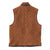 Ridgeland Diamond Quilted Lightweight Goat Suede Leather Vest