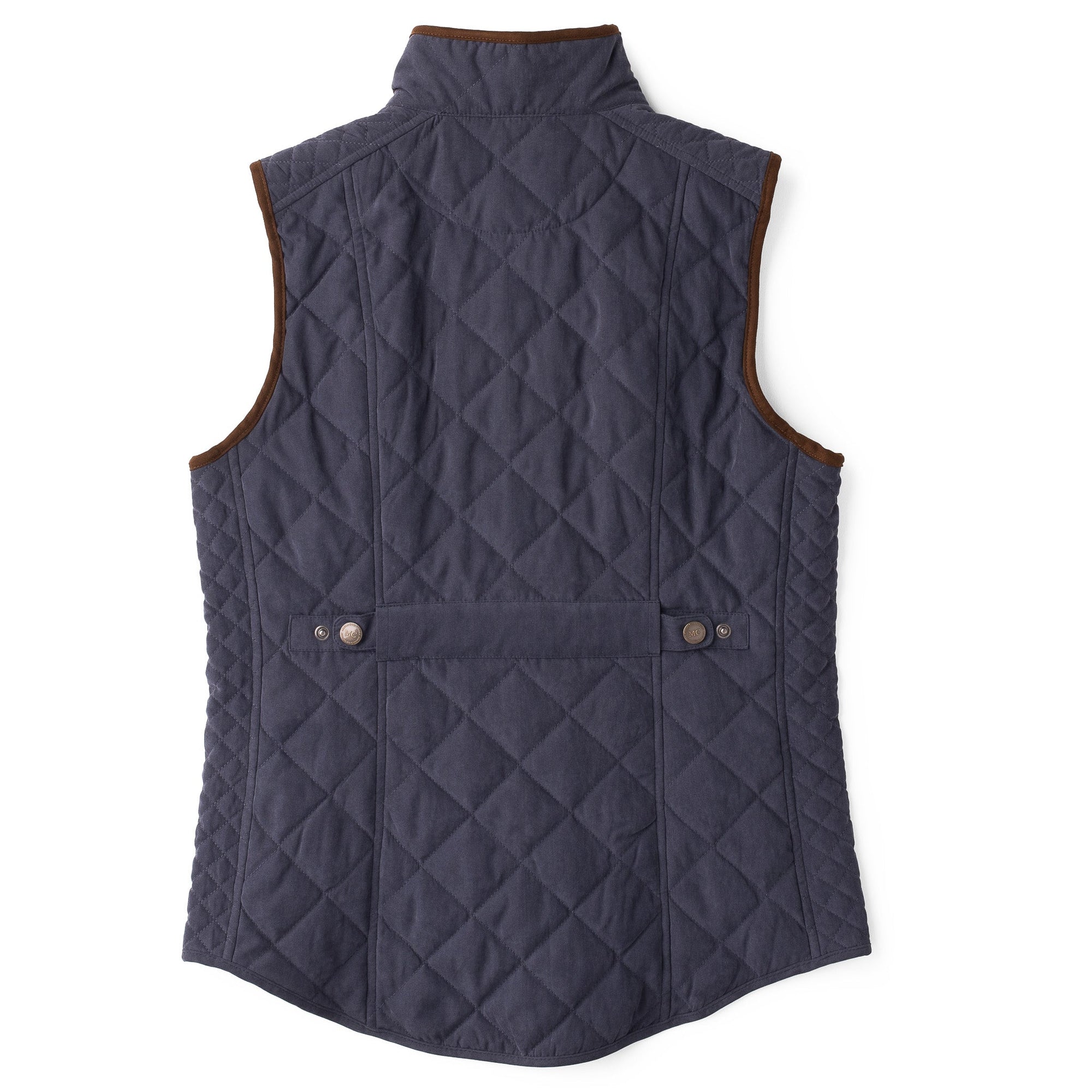 Vista Quilted Microsuede Vest