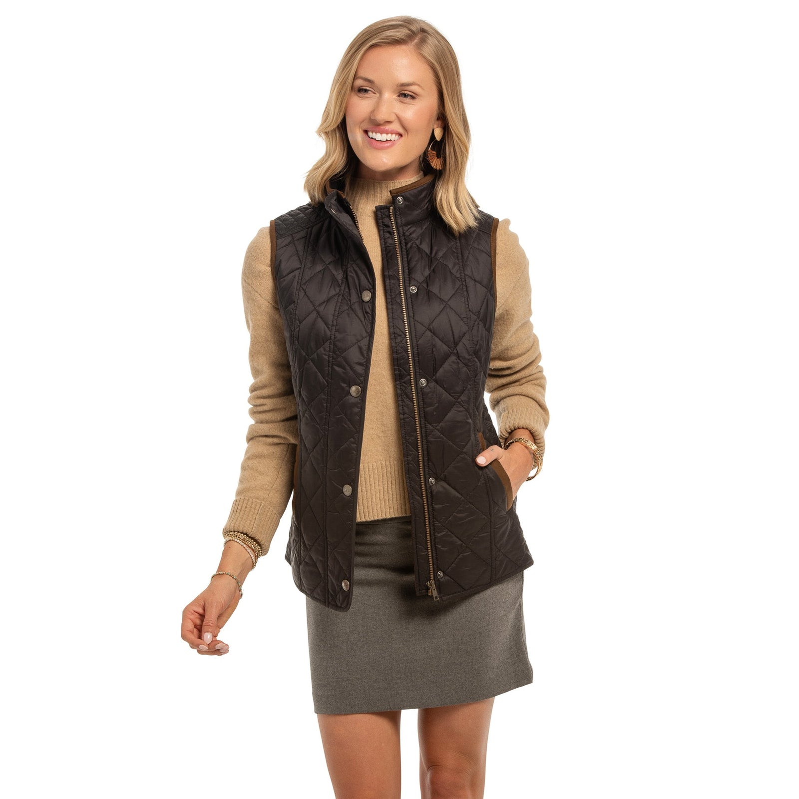 Vista Quilted Nylon Vest