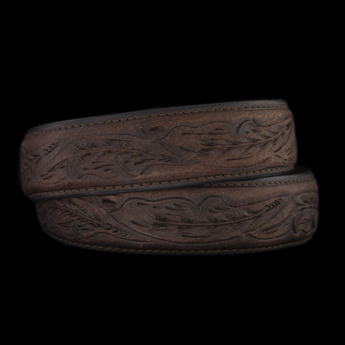 Ceinture Bison en Chêne Repoussé
