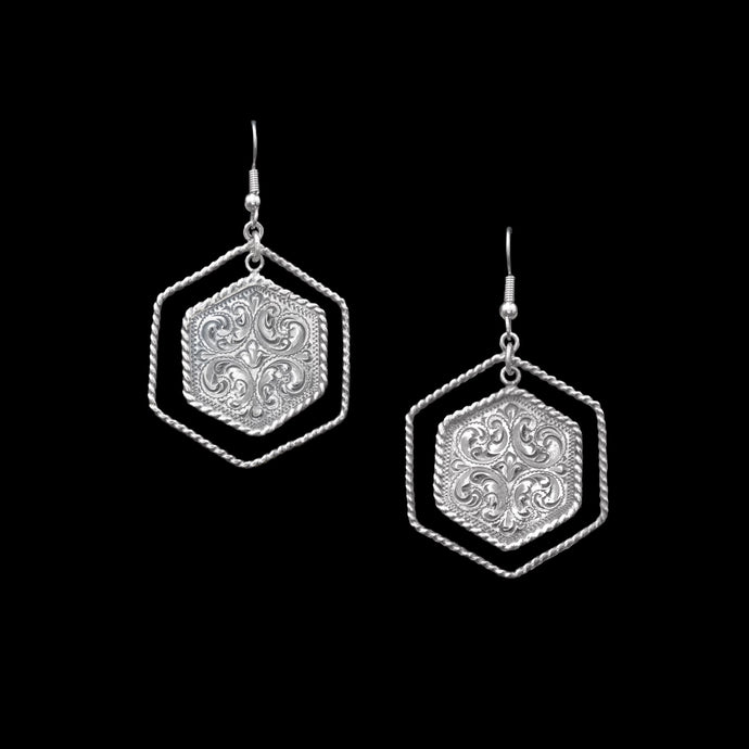 Les boucles d'oreilles Western Grace