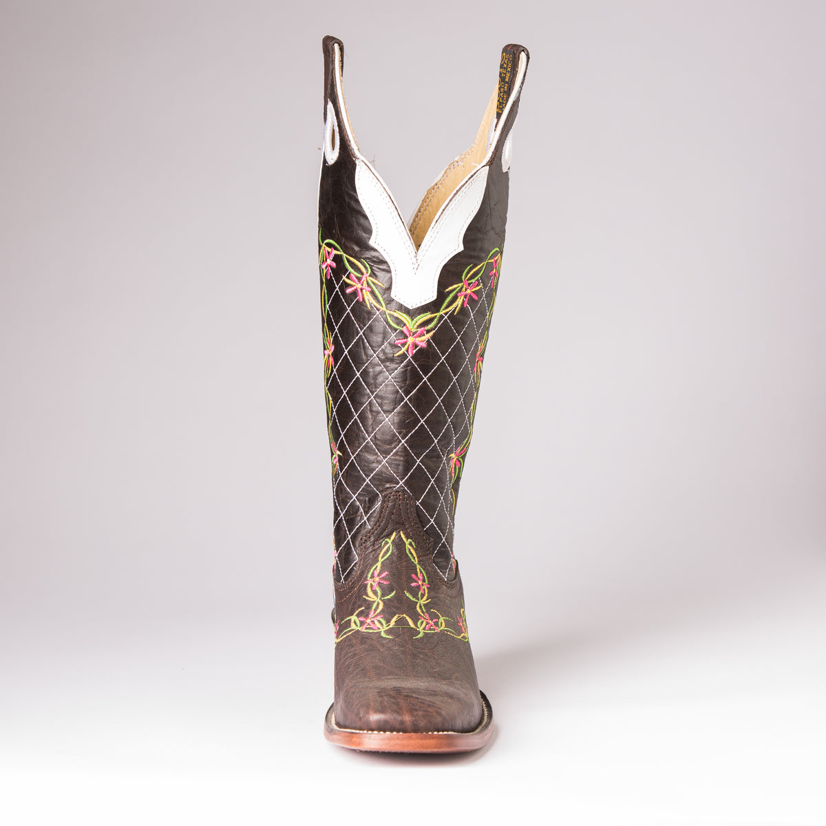 Hondo embroidered Brown Pull-up