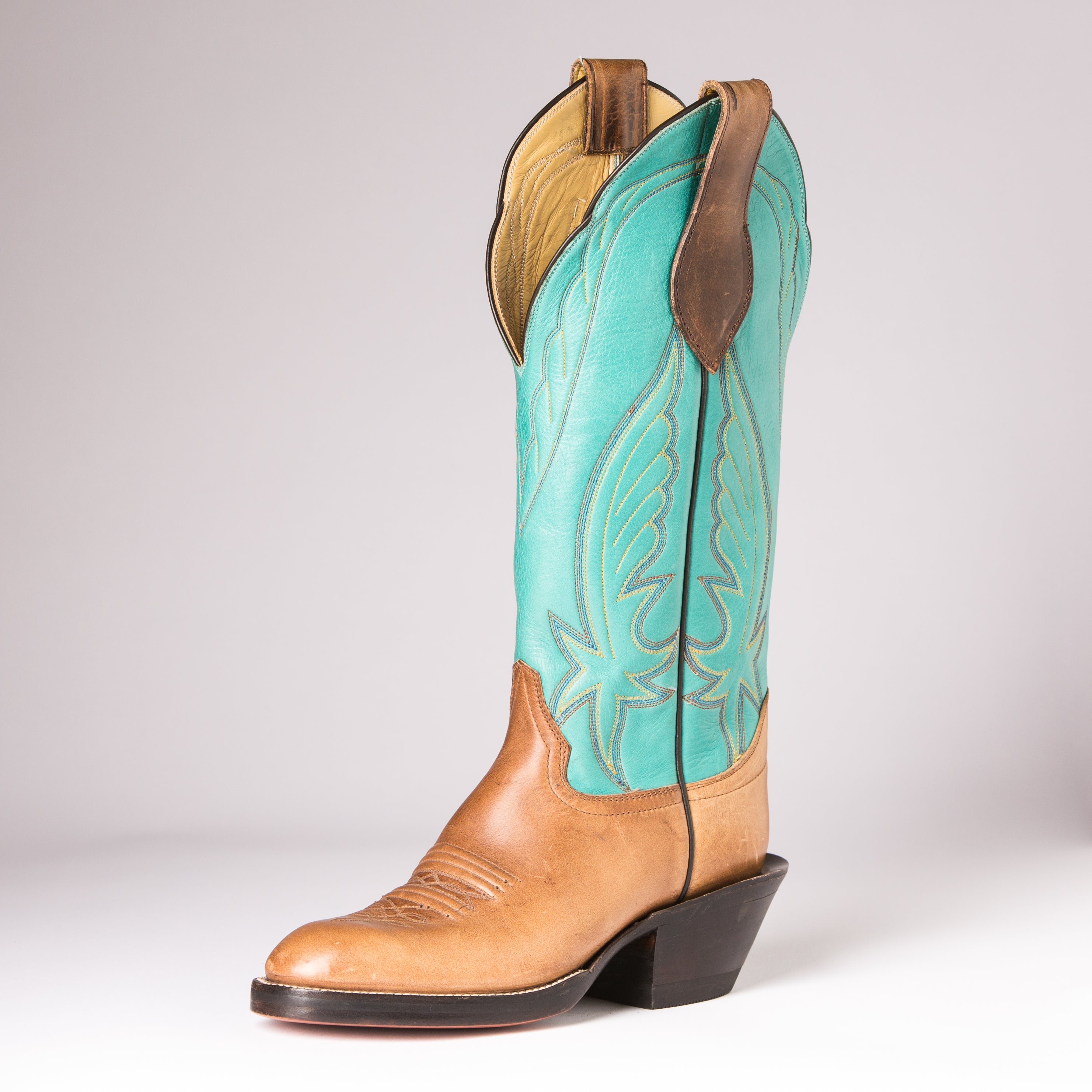 Turquoise boots outlet for sale