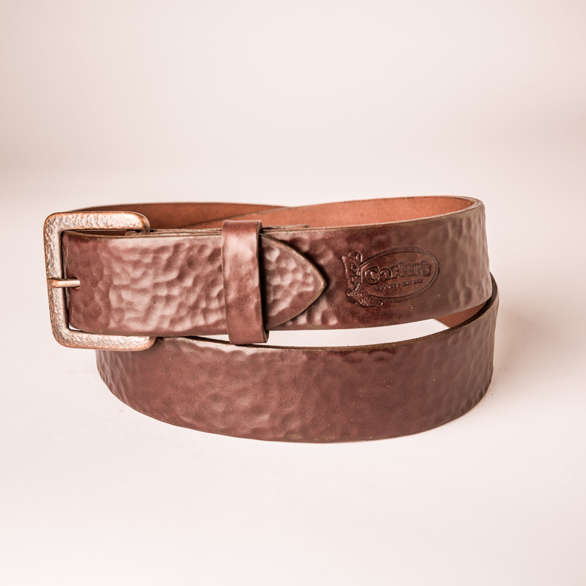 Carter’s 1.5” Hand-Hammered Belt