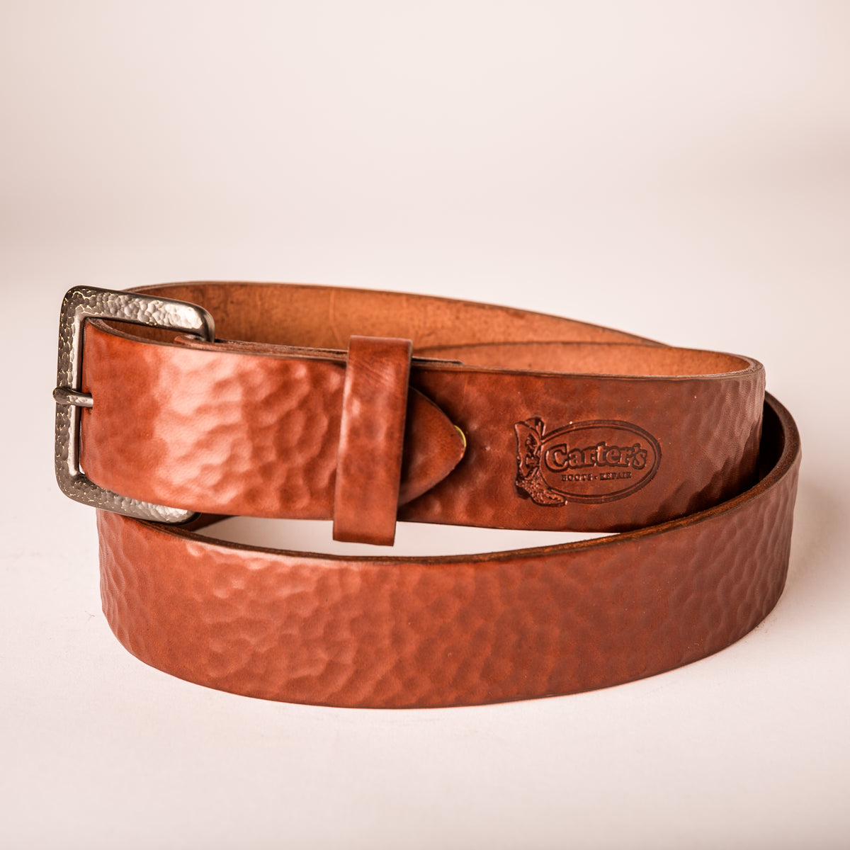 Carter’s 1.5” Hand-Hammered Belt