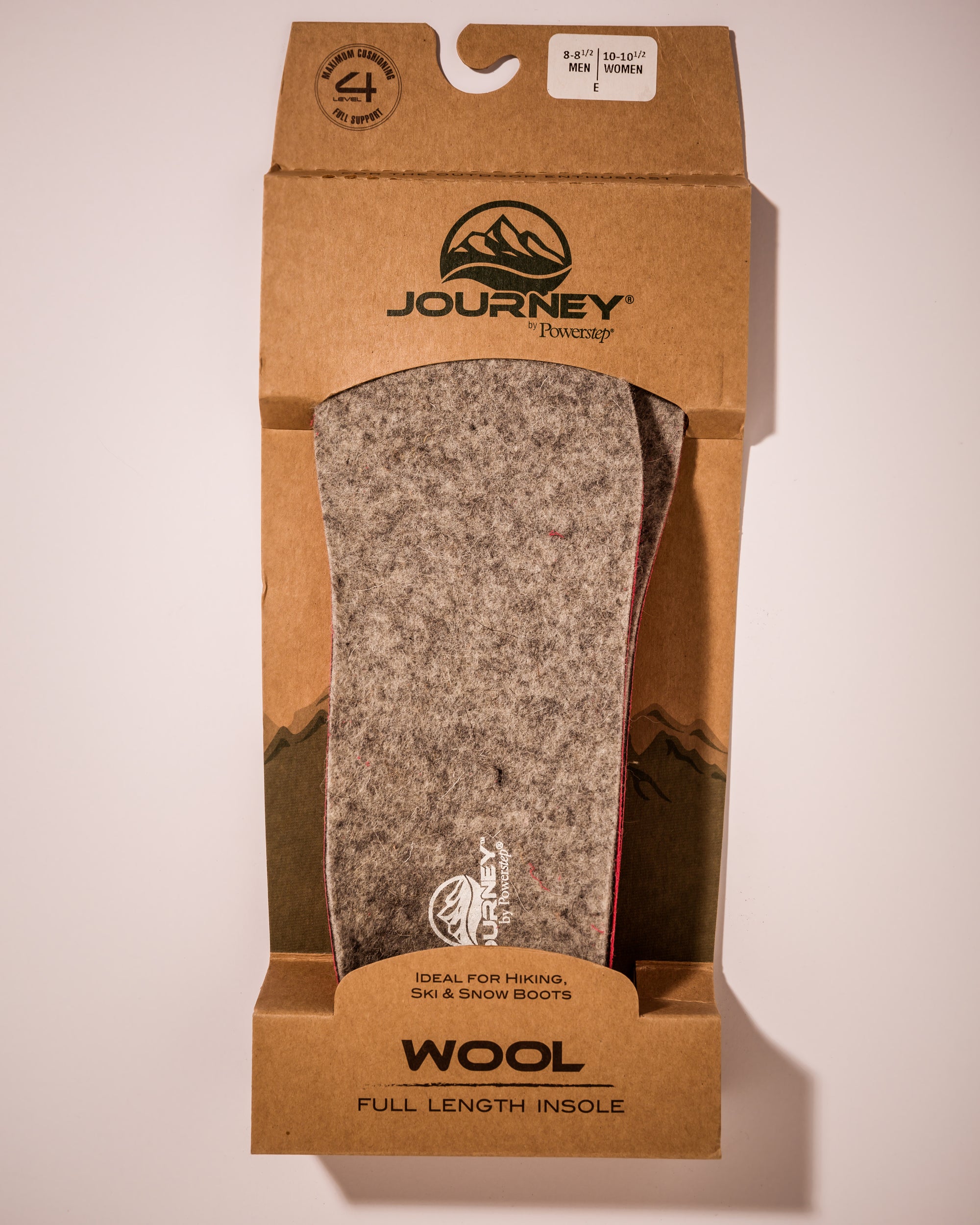 Journey by power step wool Insoles