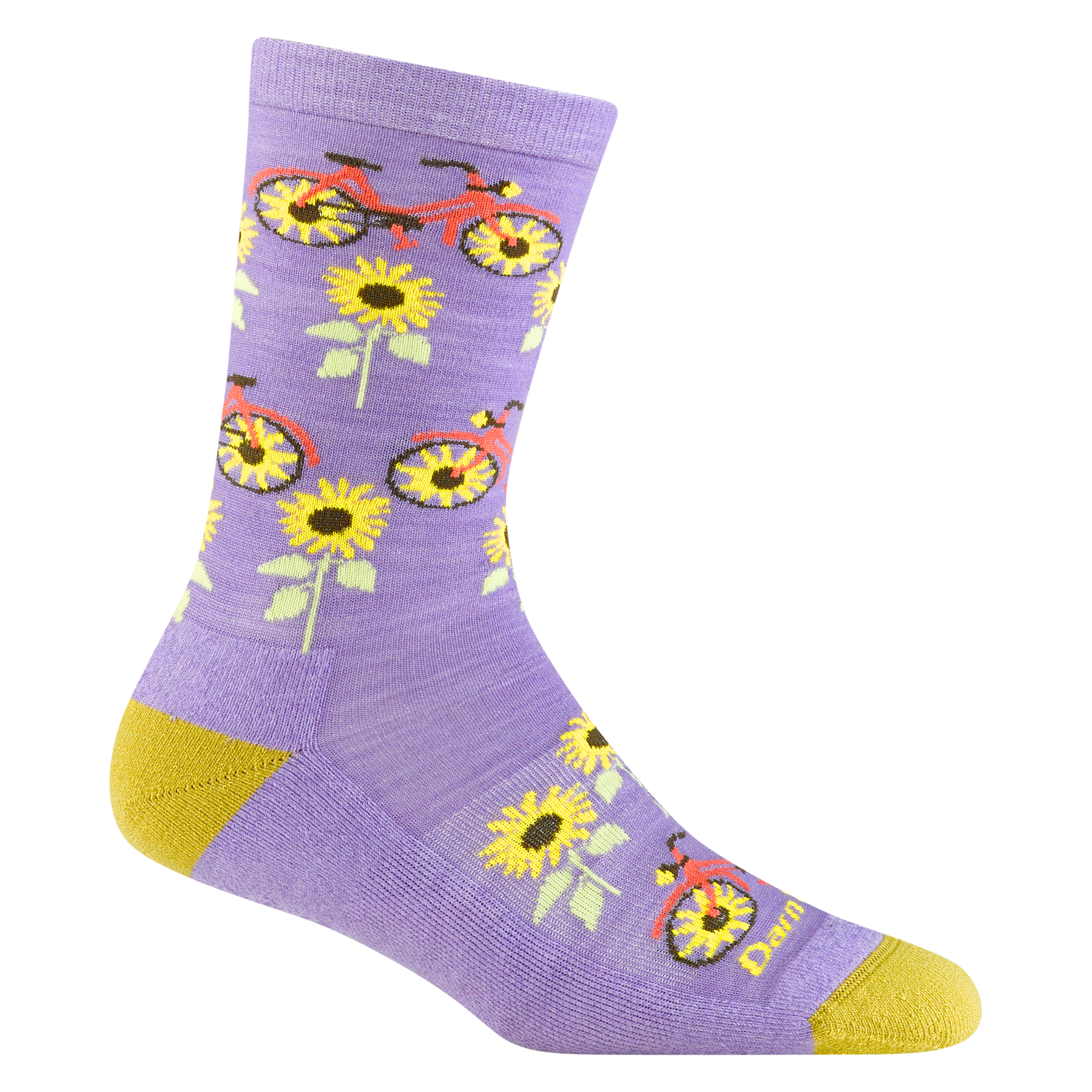 pedal socks Darn Tough Sun Pedal Crew Lightweight with Cushion