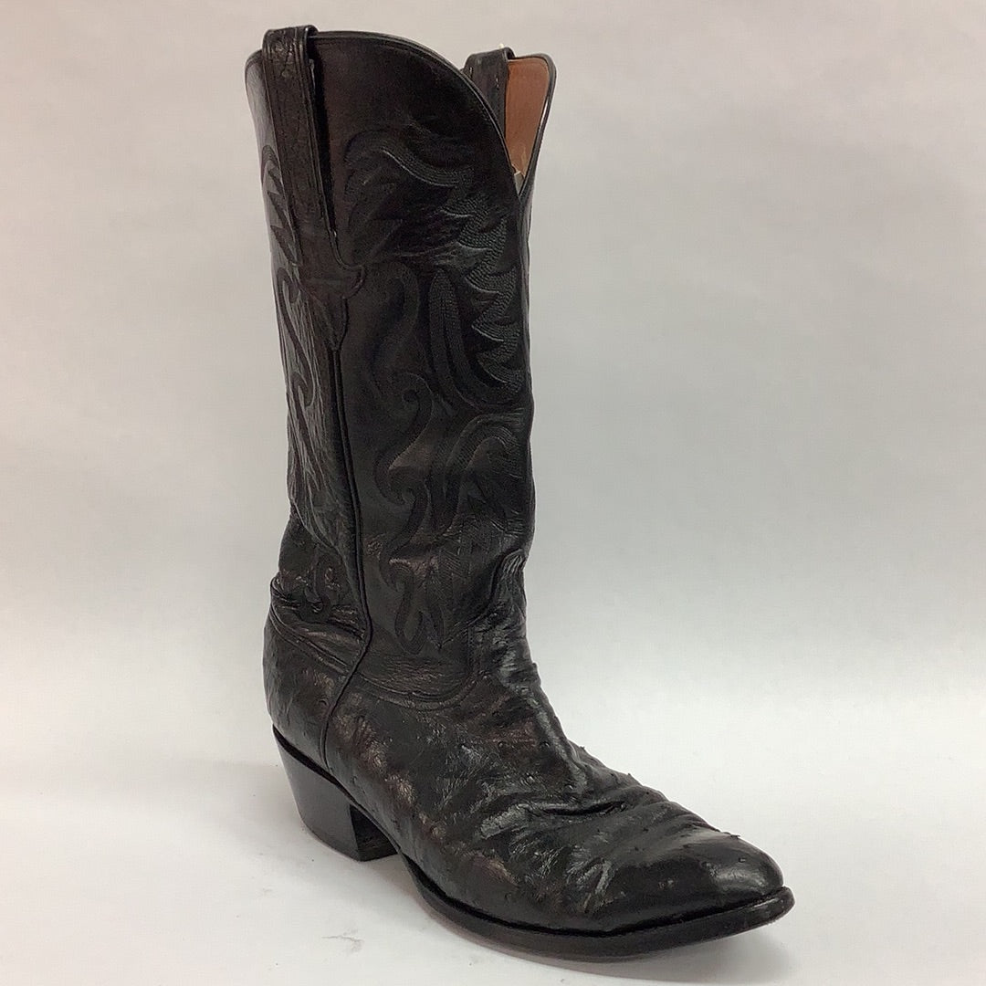 Lucchese Full Quill Ostrich 9.5E