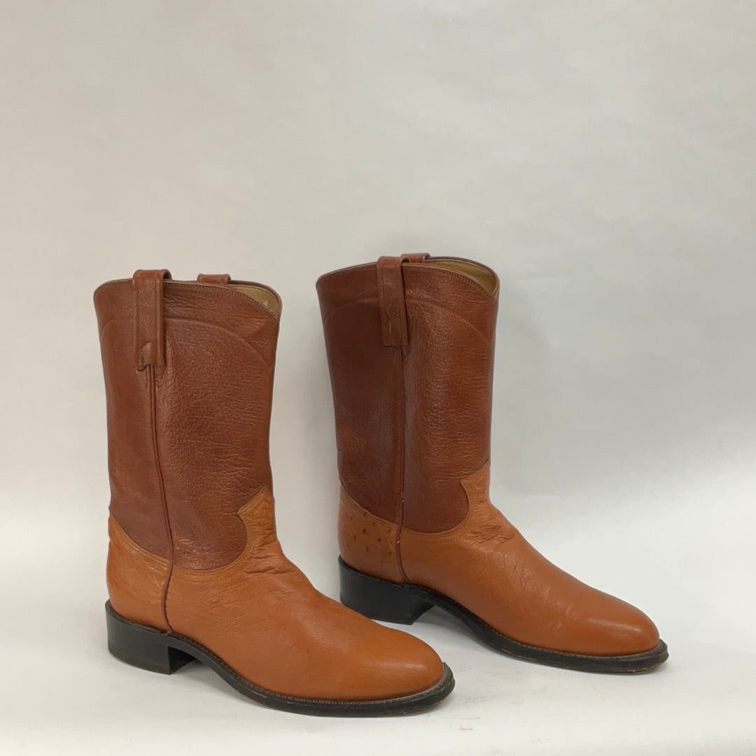 Dan post shop smooth ostrich boots