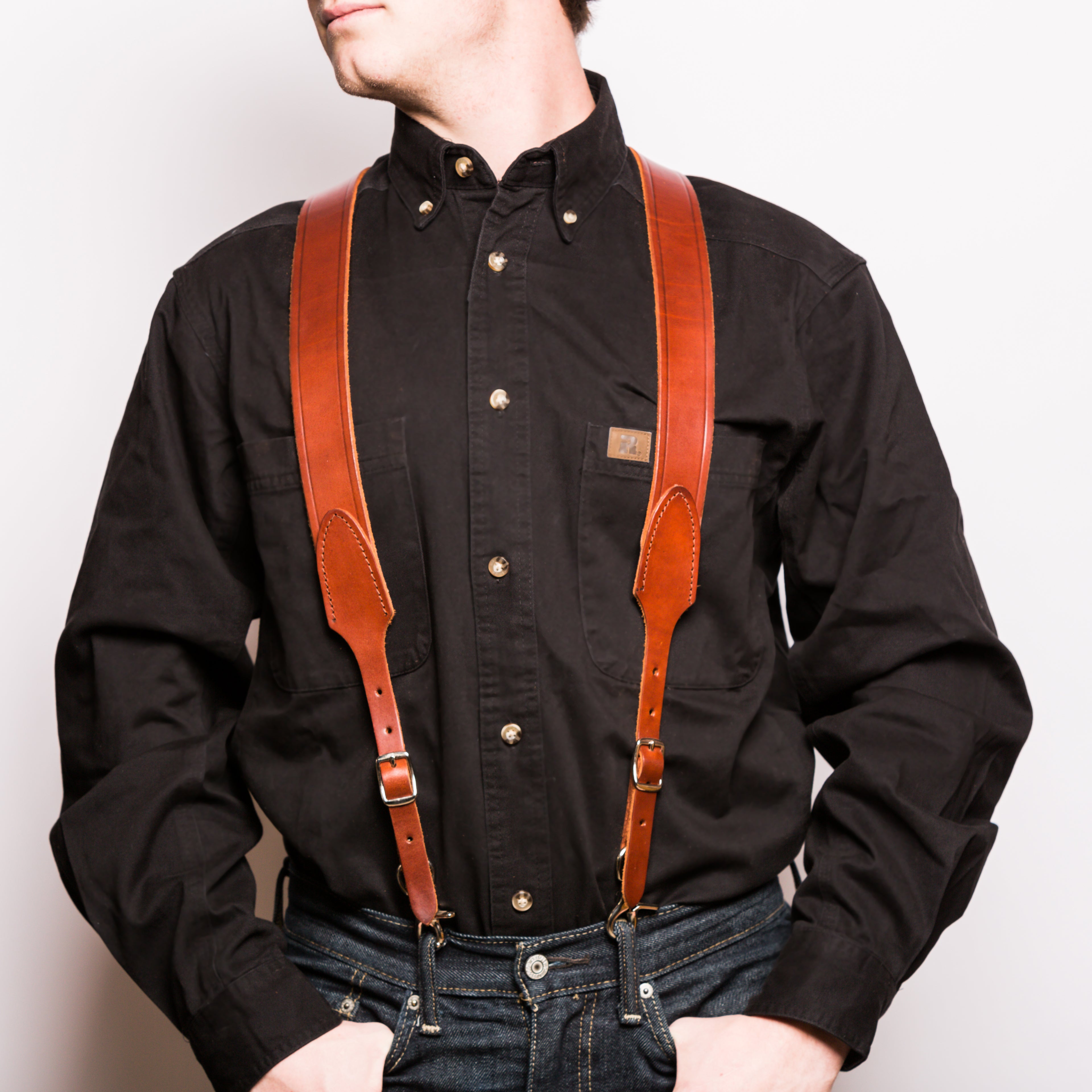 Leather Suspenders - Carter's Boots and Repair Leather Suspenders - Carter's Boots and Repair