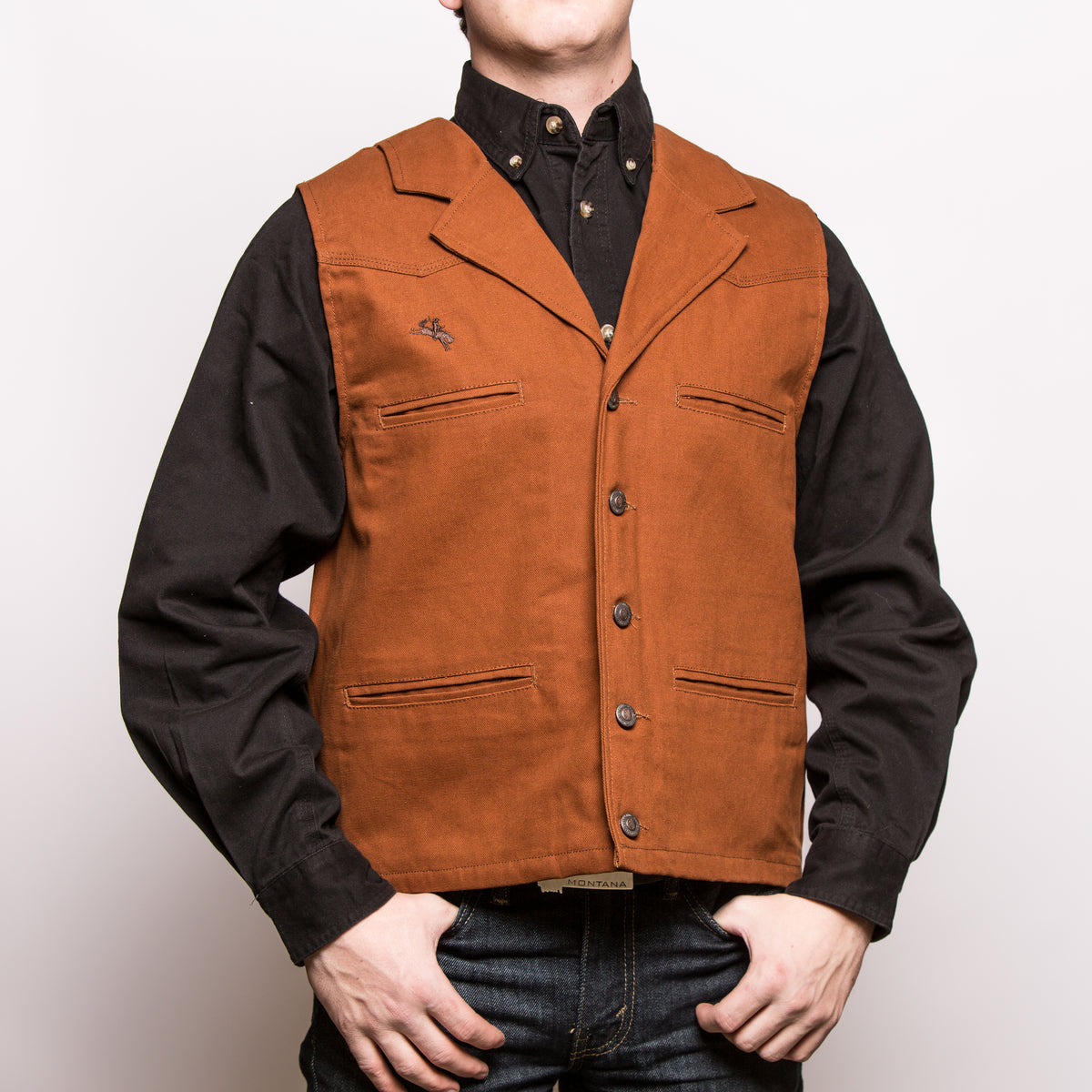 Bronco Original Canvas Vest