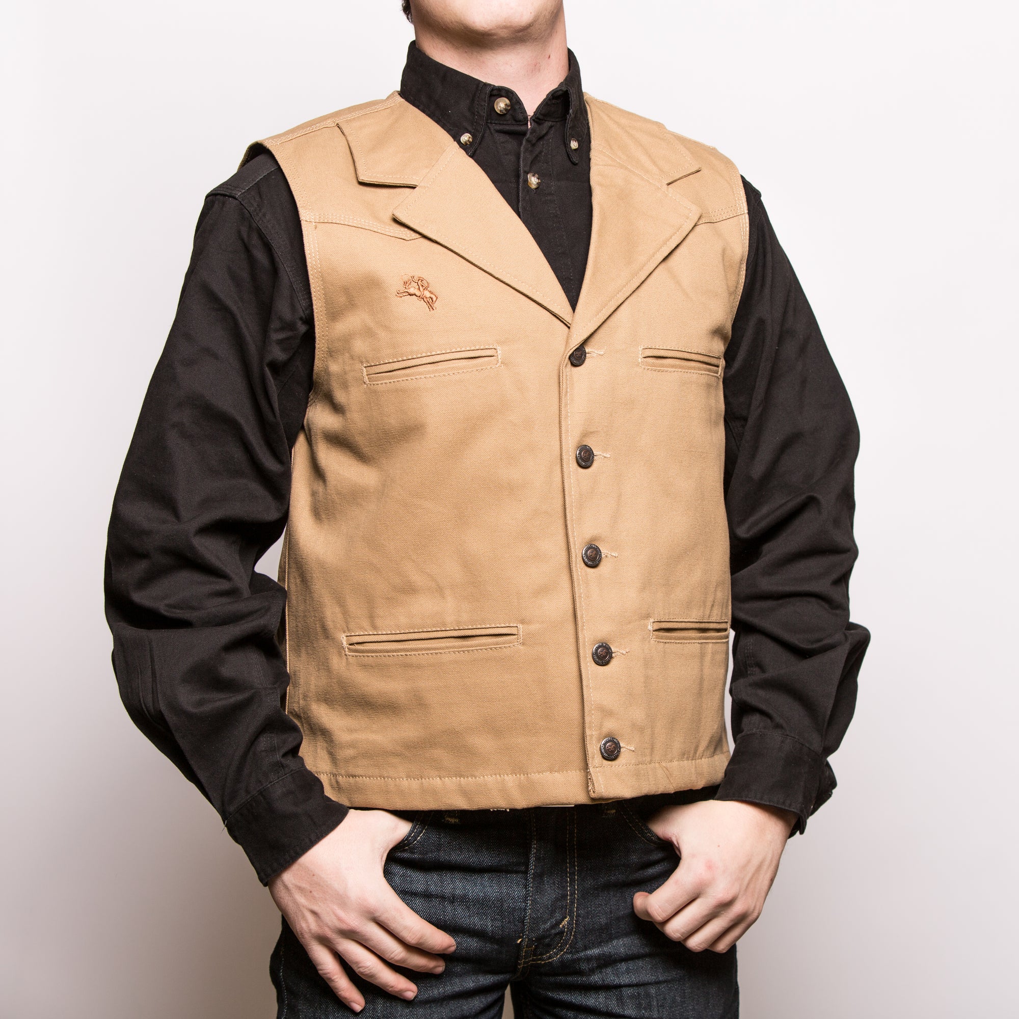 Bronco Original Canvas Vest