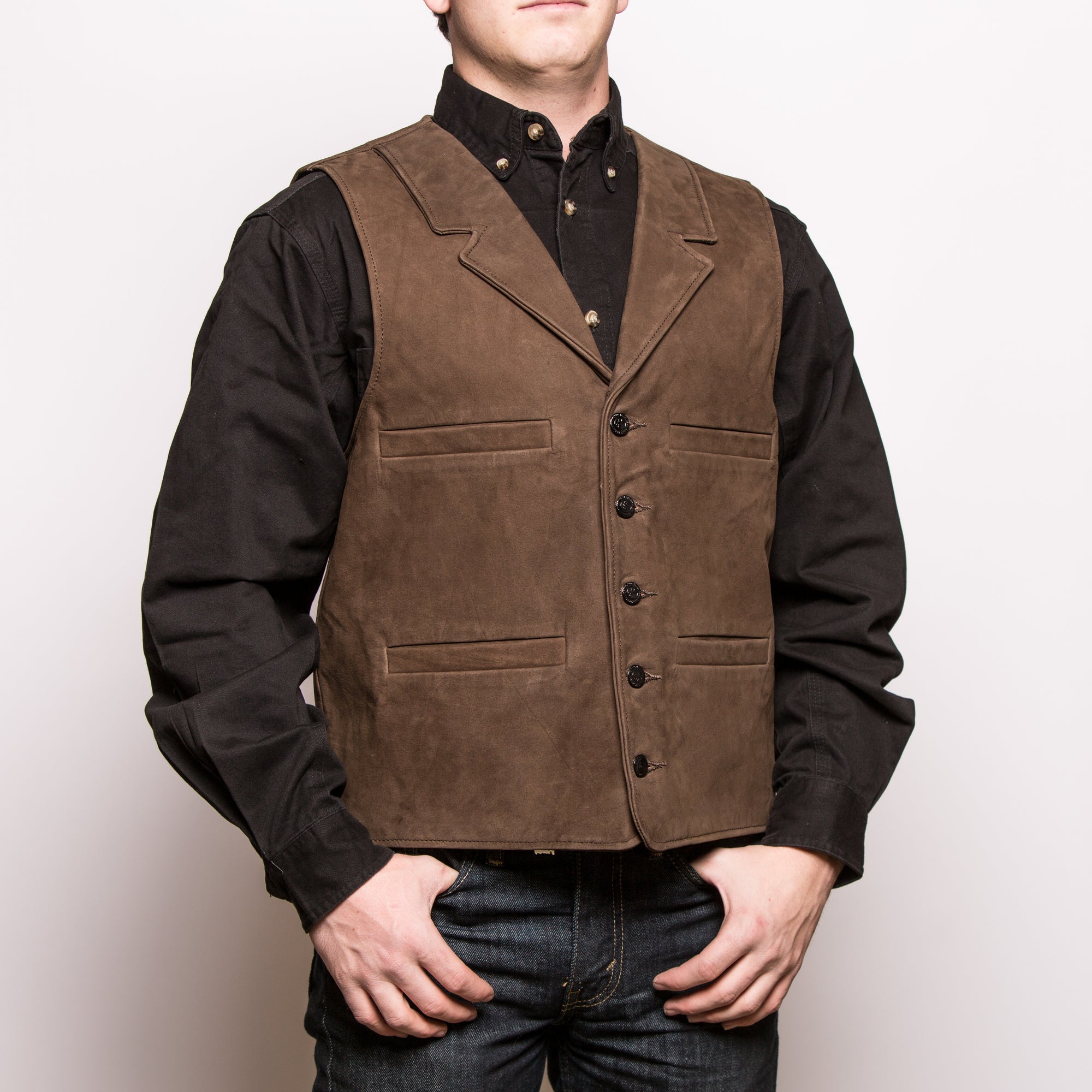 Buffalo Leather Vest