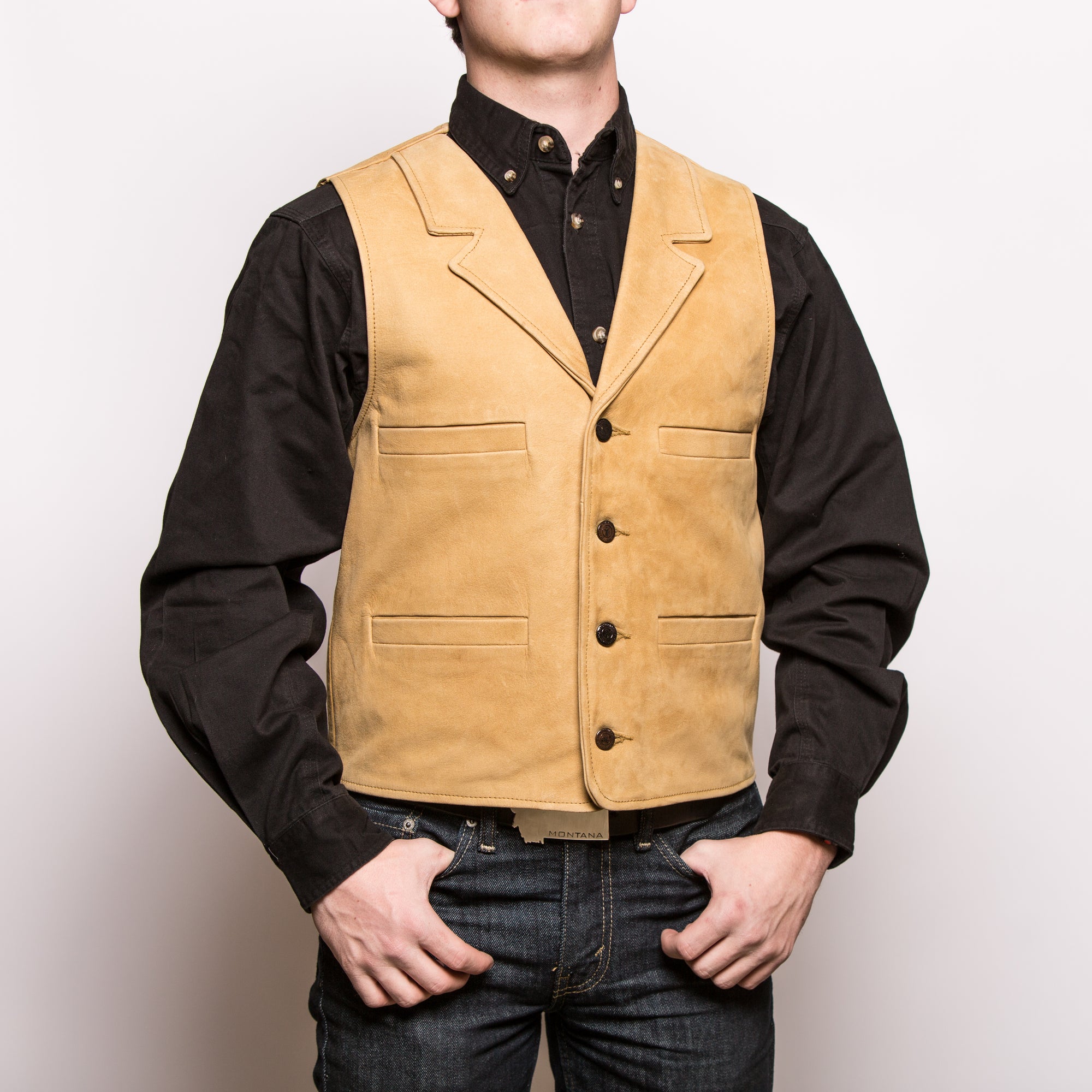 Buffalo Leather Vest